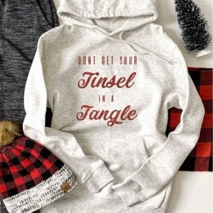 Don’t Get Your Tinsel In A Tangle Hoodie Christmas